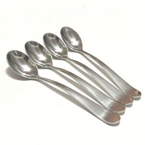 Set of 4 Gourmet Settings GON17 (Stainless) – Demitasse / Coffee Spoons, 5 3/4”